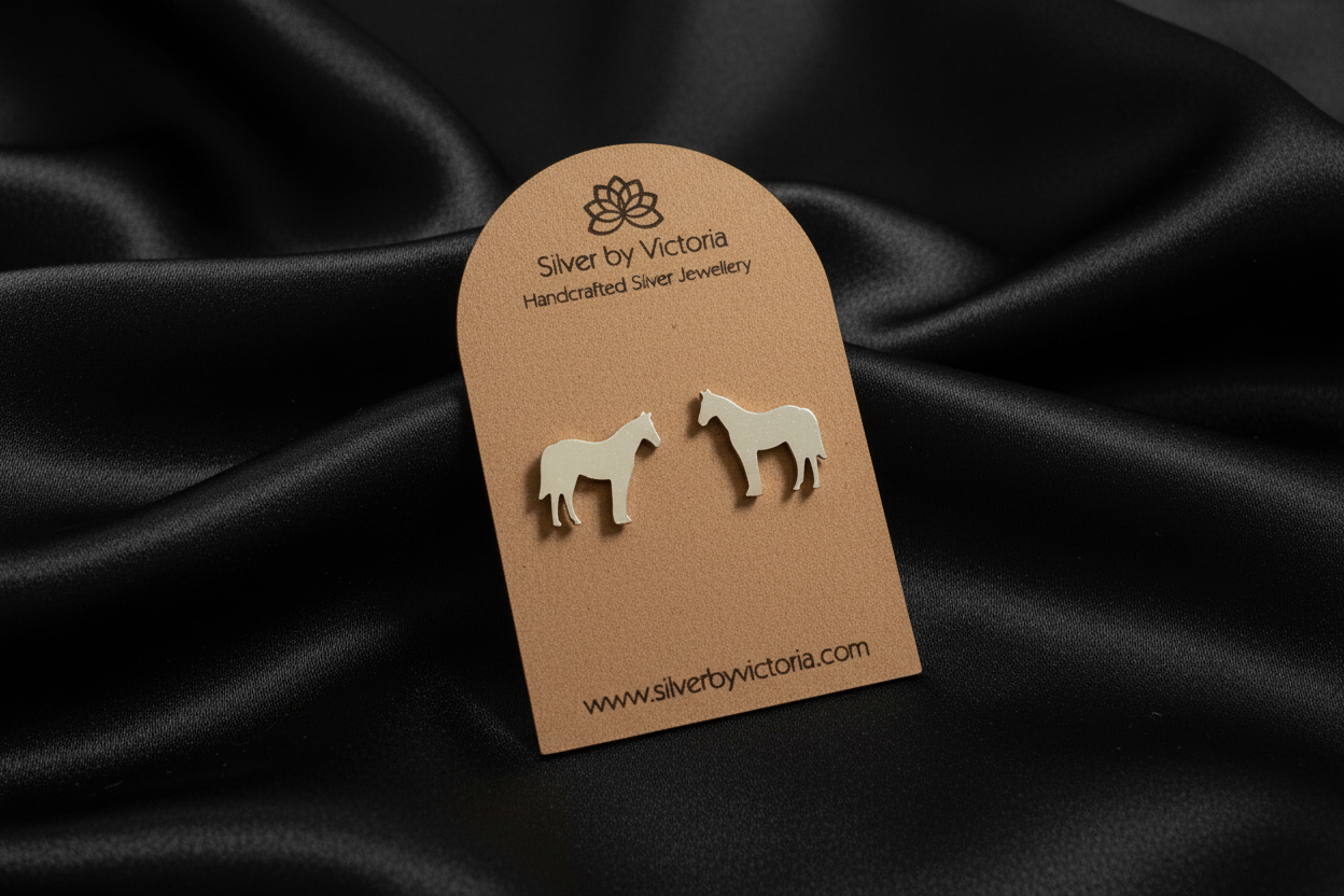 Horse Stud Earrings