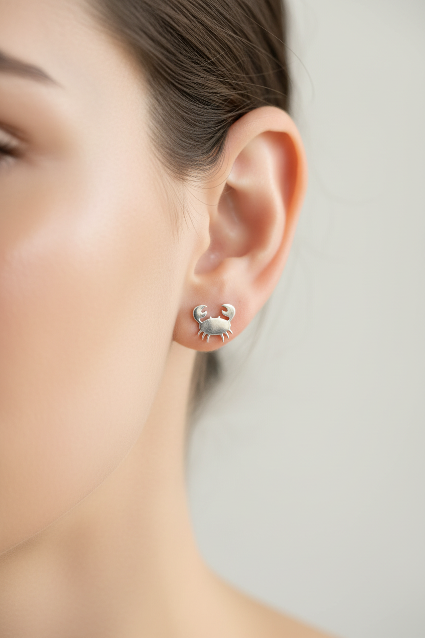 Crab Stud Earrings