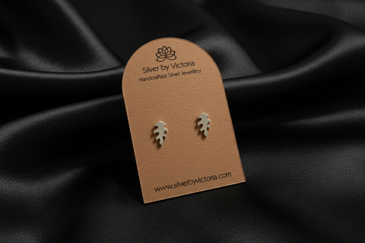 Leaf Stud Earrings
