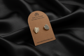 Monstera Leaf Stud Earrings