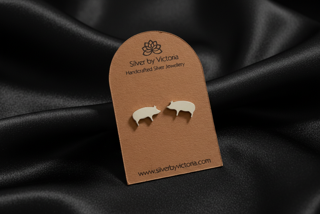 Pig Stud Earrings