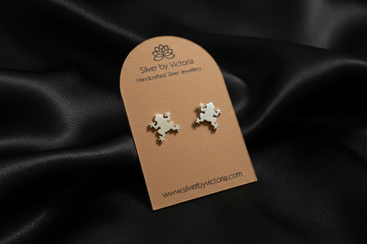 Frog Stud Earrings