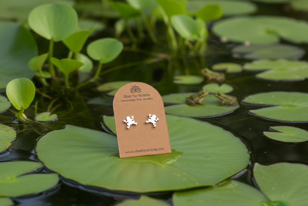 Frog Stud Earrings