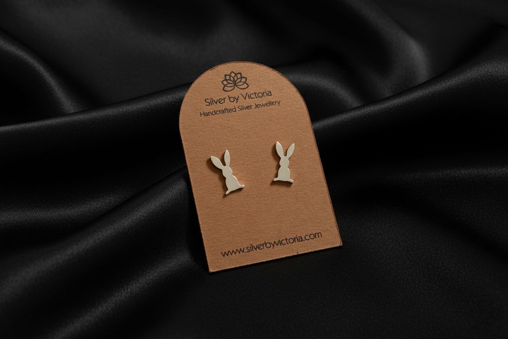 Rabbit Stud Earrings