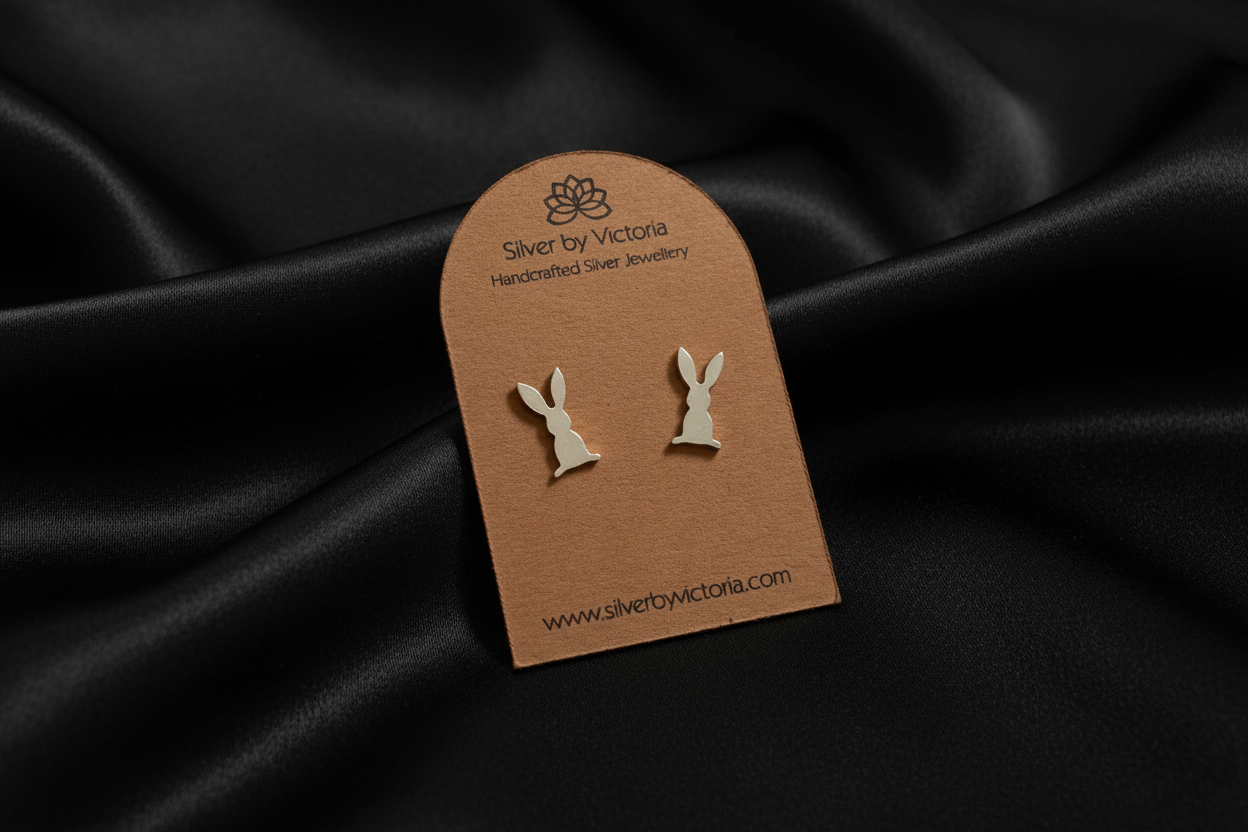 Rabbit Stud Earrings