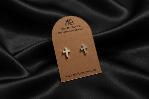 Cross Stud Earrings