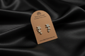 Trio Star Stud Earrings