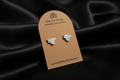 Highland Cow Head Stud Earrings