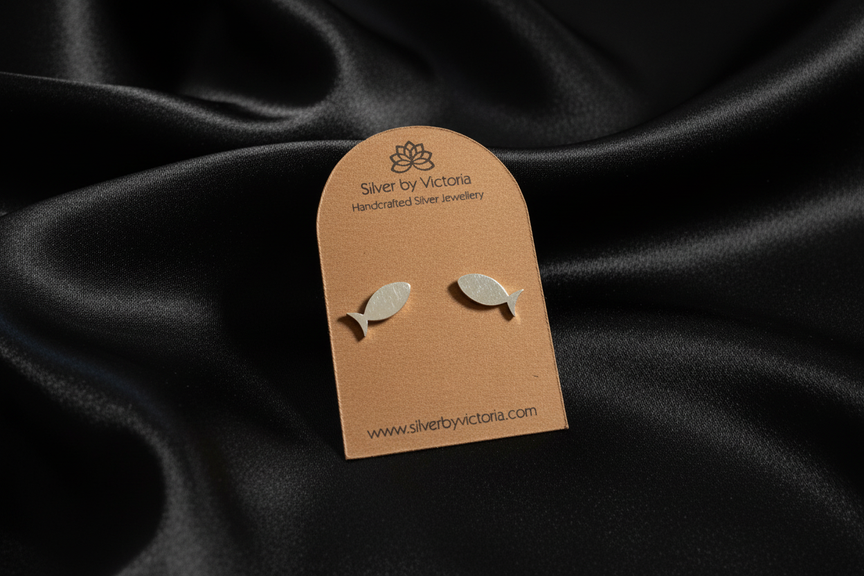 Fish Stud Earrings