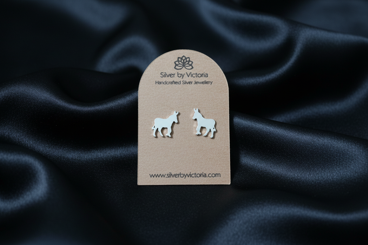 Donkey Stud Earrings