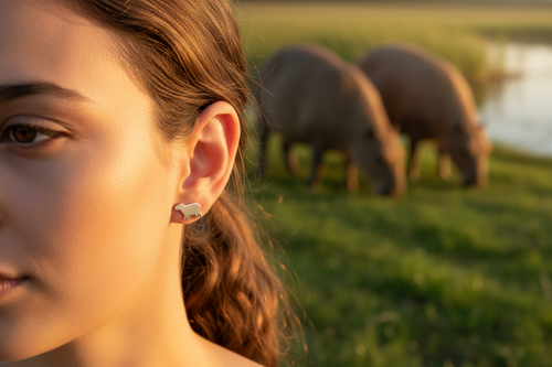 Cappybara Stud Earrings