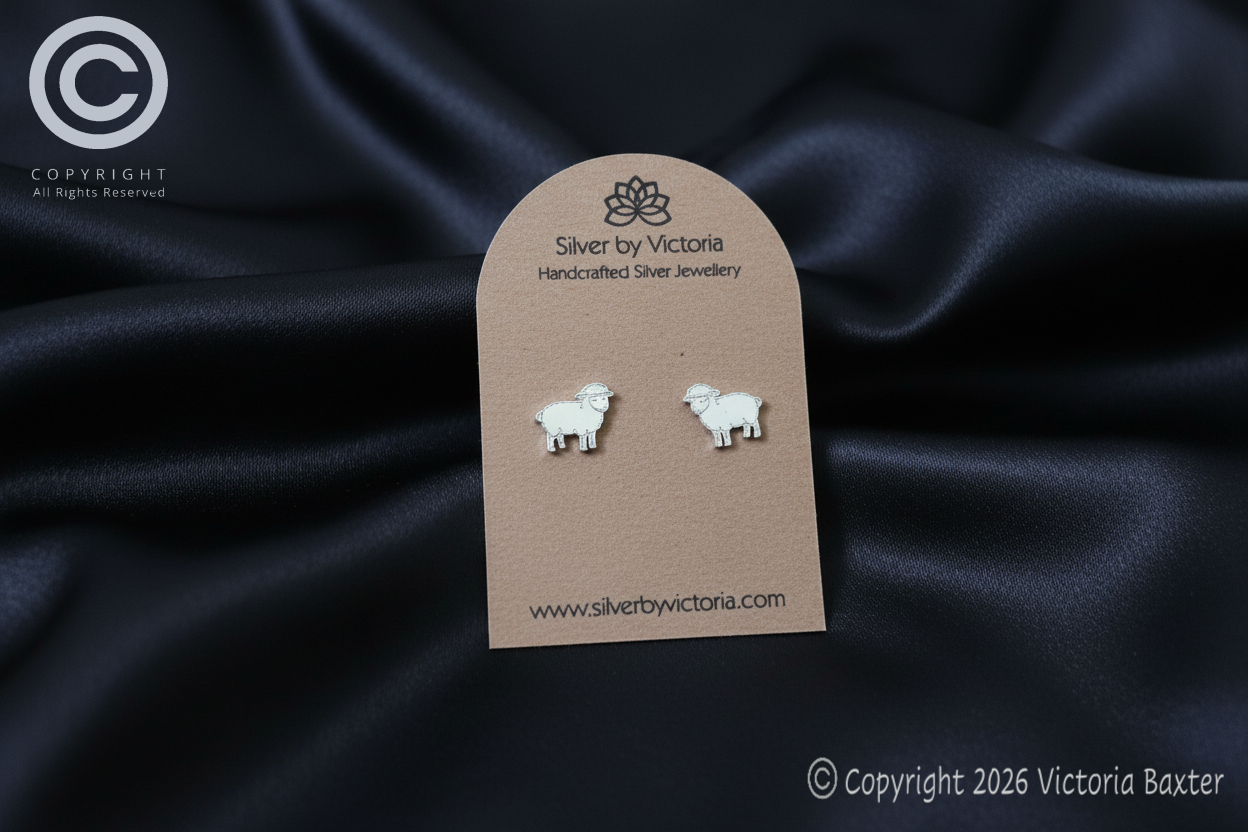 Sheep Stud Earrings