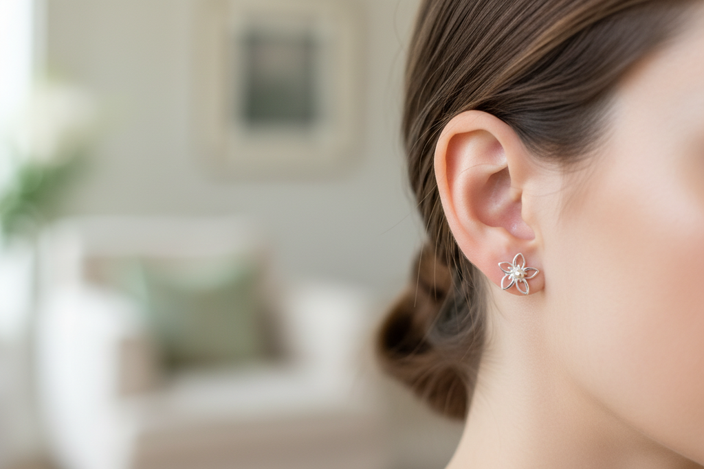 Flower Stud Earrings
