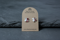 Pansy Stud Earrings