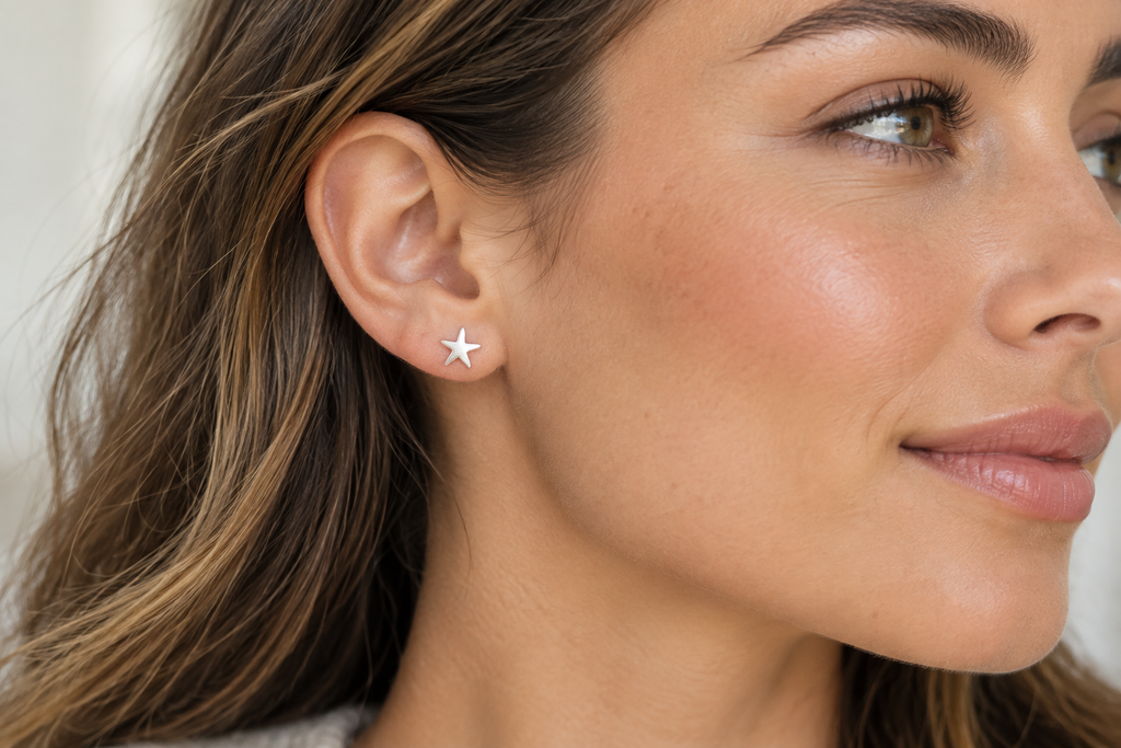 Starfish Stud Earrings