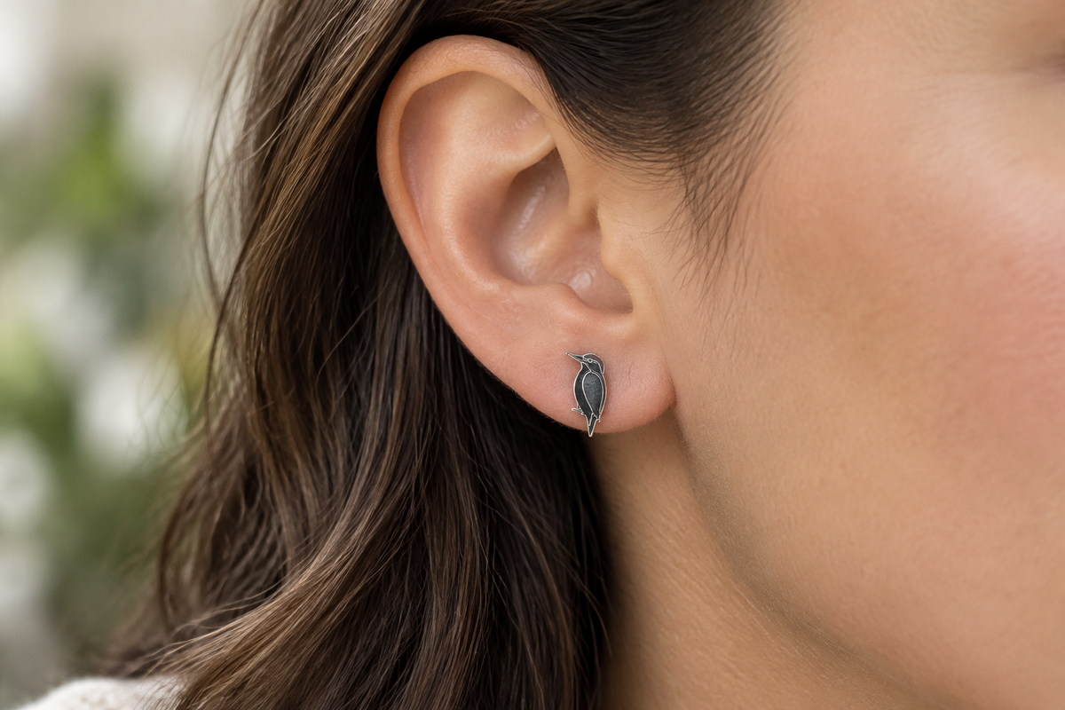 Kingfisher Stud Earrings