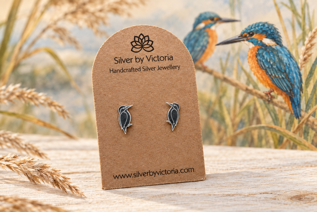 Kingfisher Stud Earrings