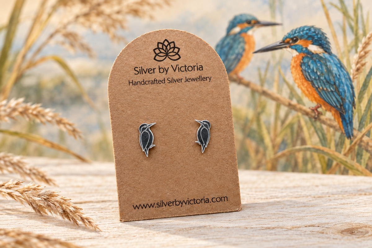 Kingfisher Stud Earrings