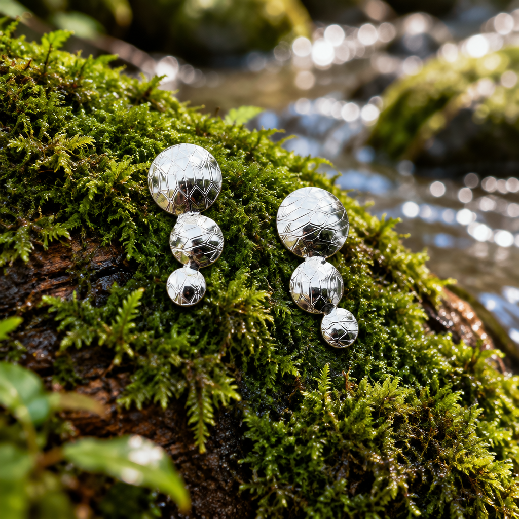 Domed Stud Earrings
