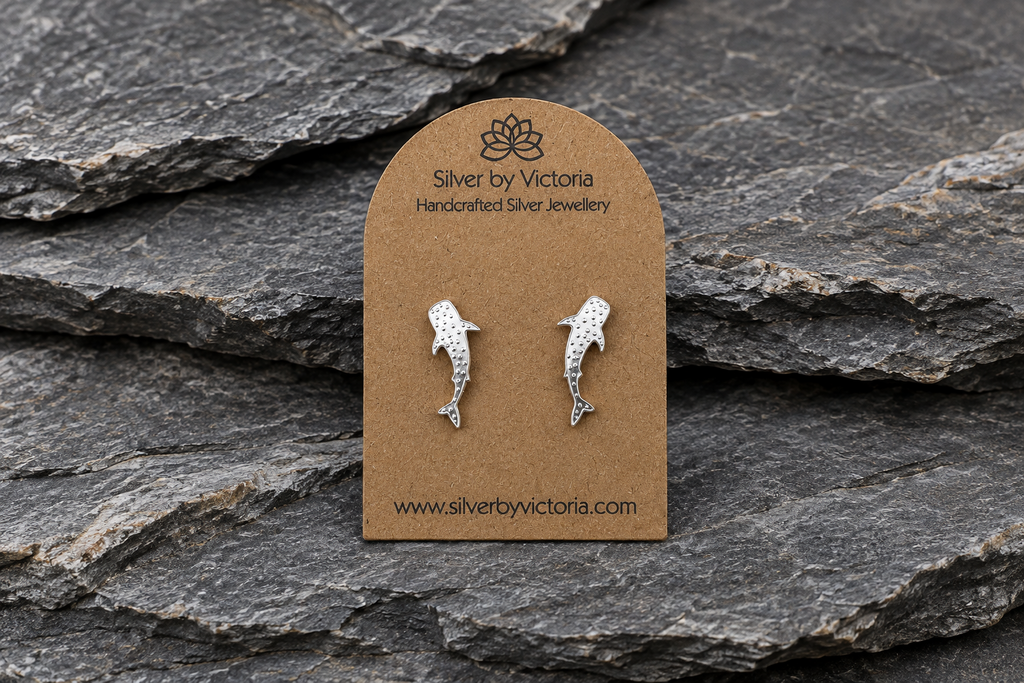 Whale Shark Stud Earrings