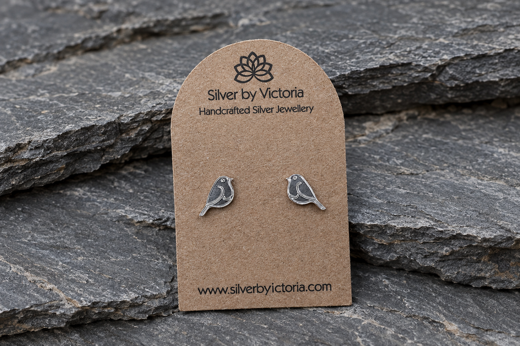 Robin Stud Earrings