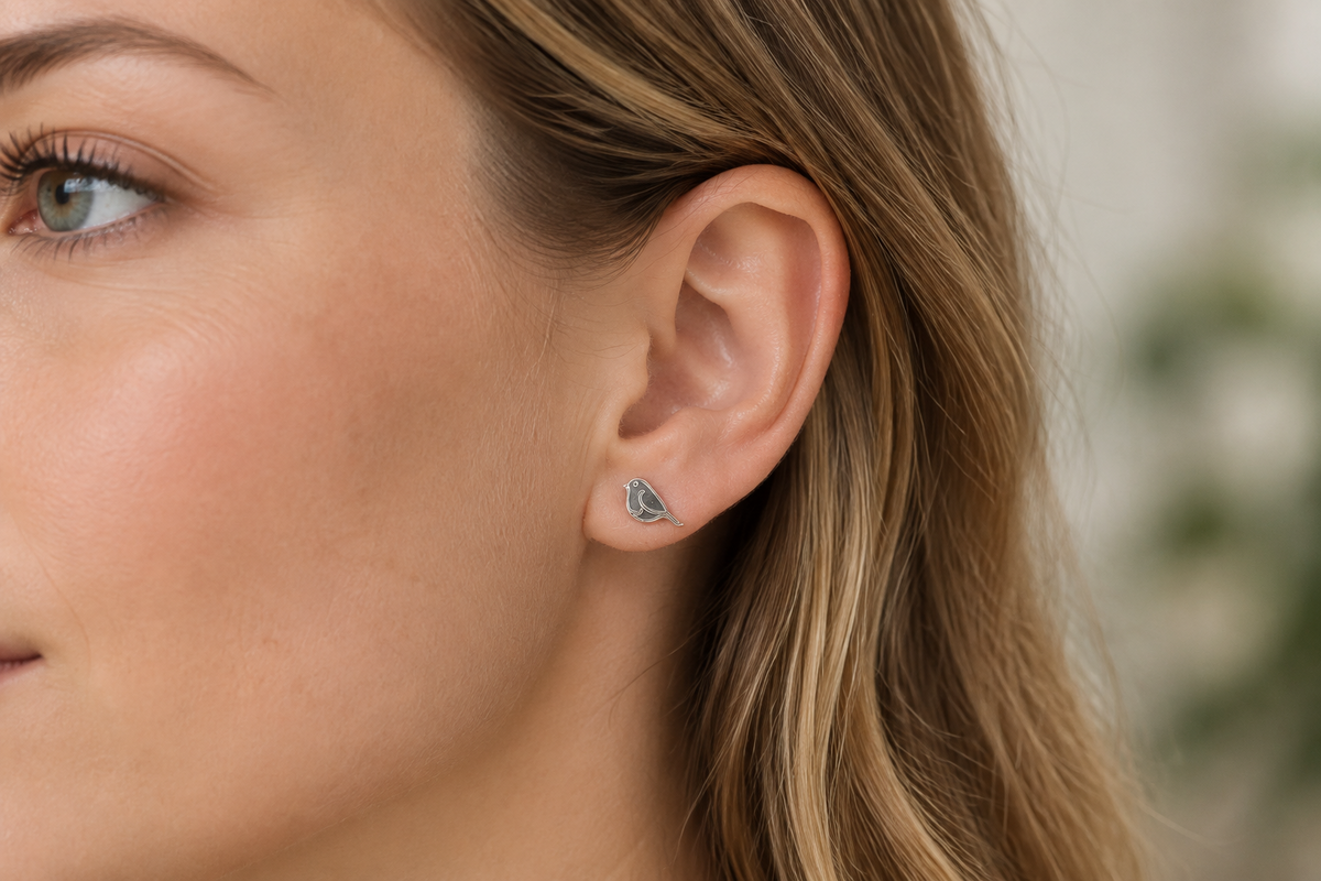 Robin Stud Earrings
