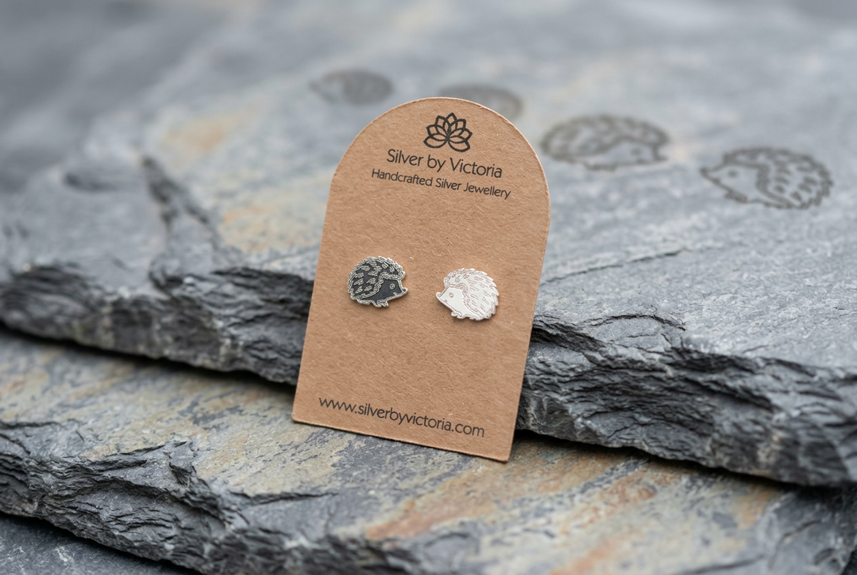 Hedgehog Stud Earrings