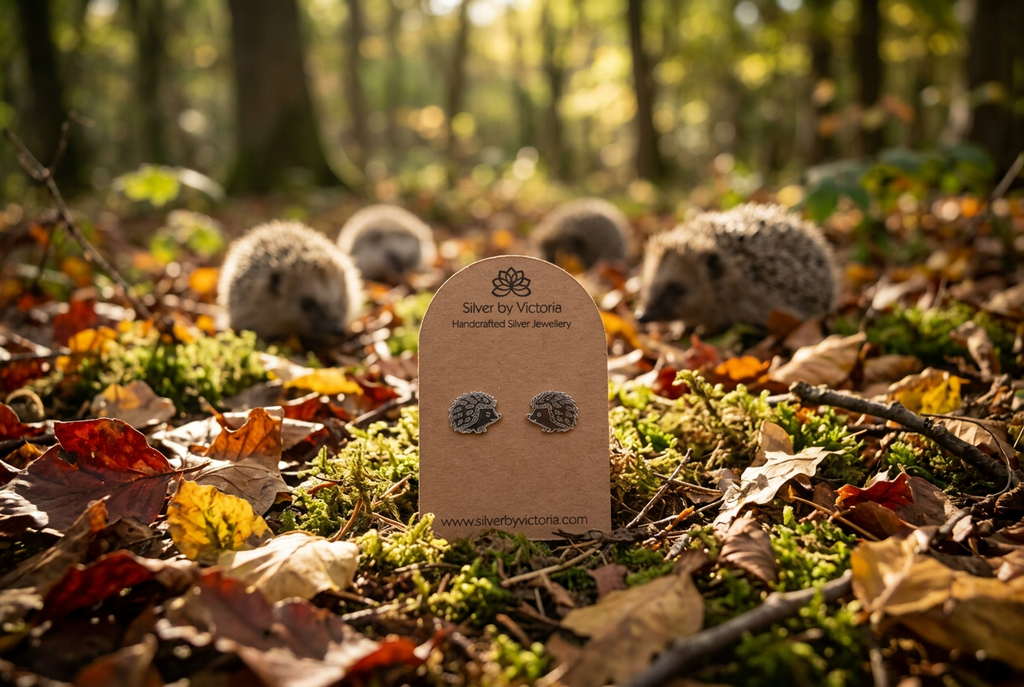 Hedgehog Stud Earrings