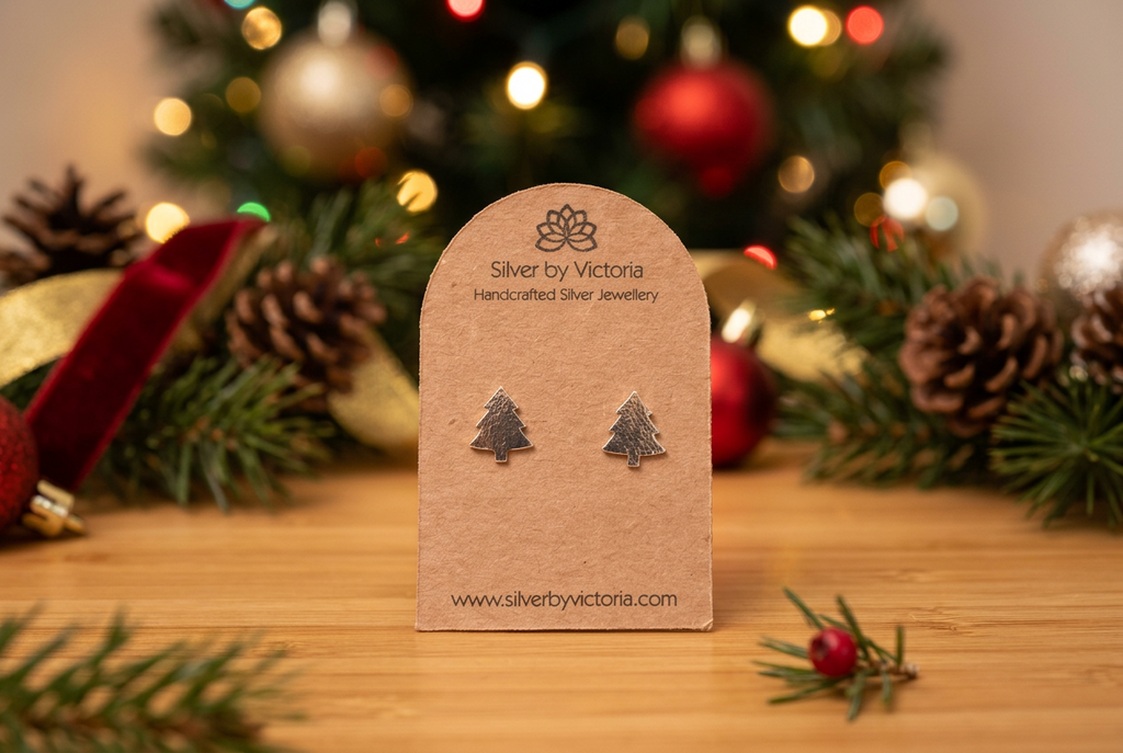 Christmas Tree Stud Earrings