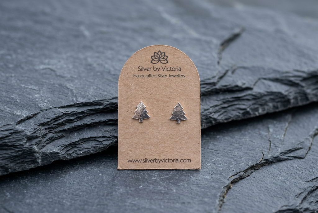 Christmas Tree Stud Earrings