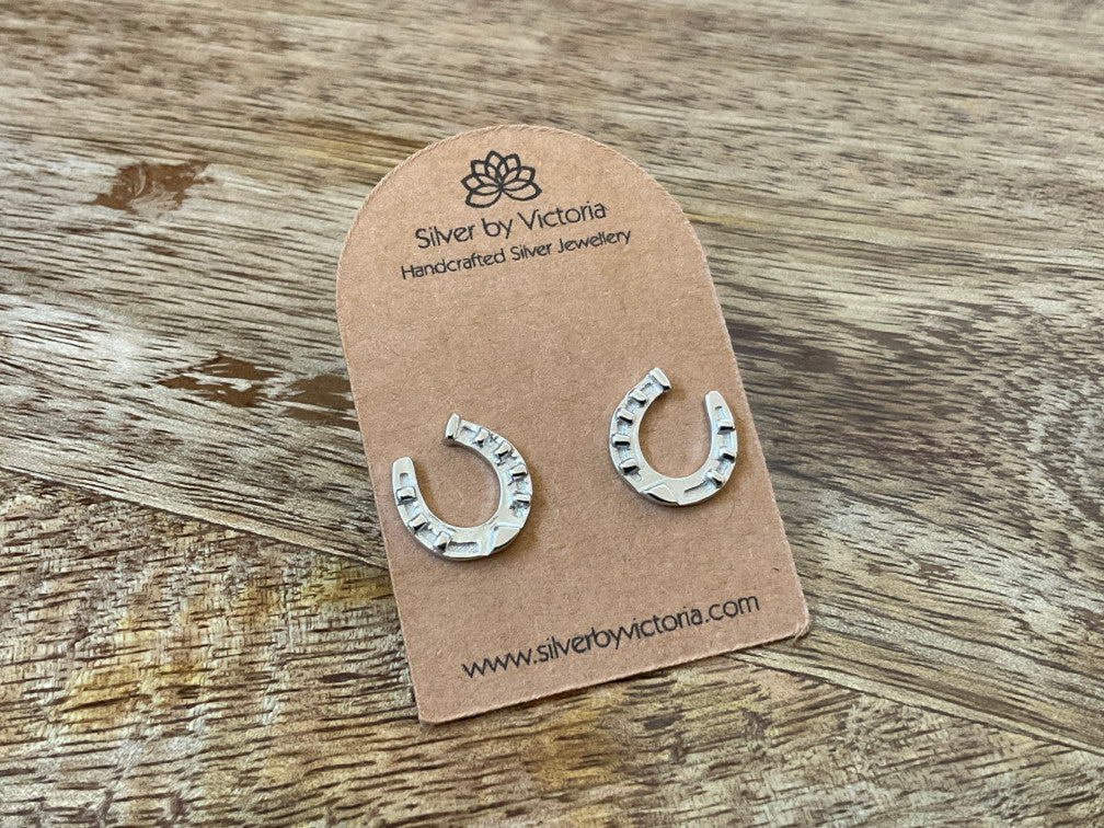 Horseshoe Stud Earrings
