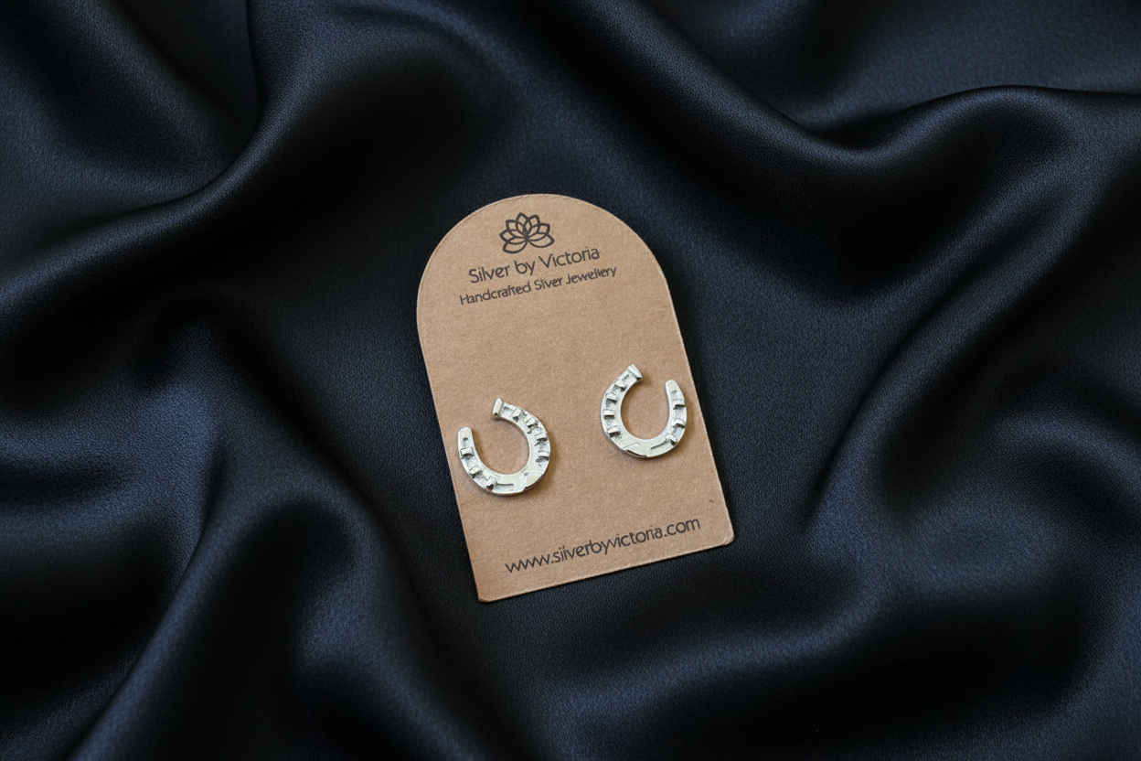 Horseshoe Stud Earrings