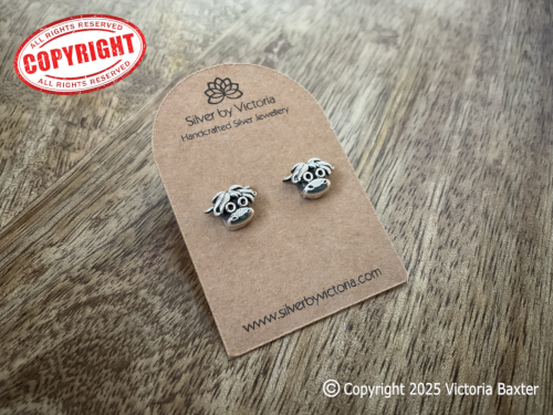 Highland Cow Head Stud Earrings