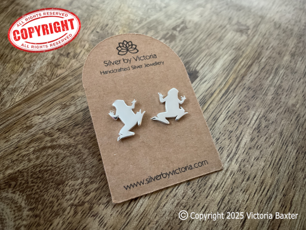 Frog Stud Earrings