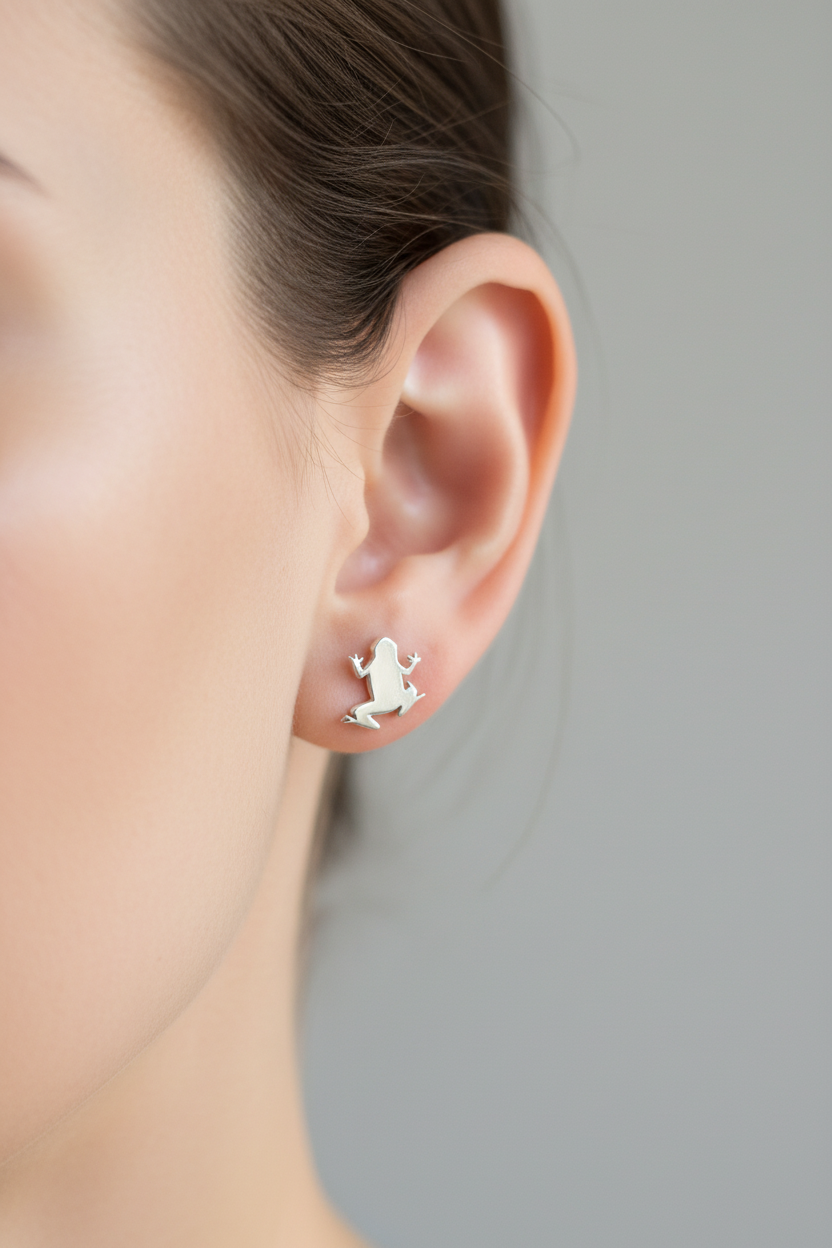 Frog Stud Earrings