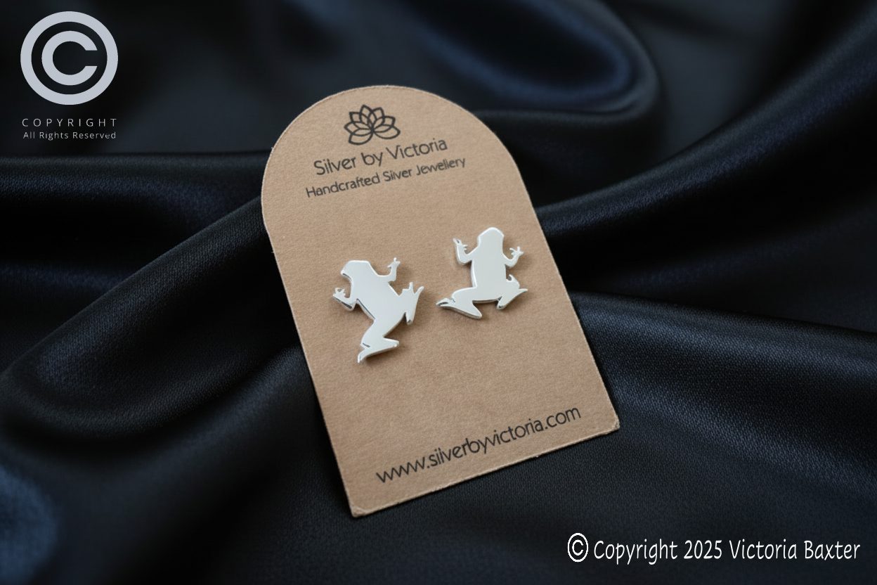 Frog Stud Earrings