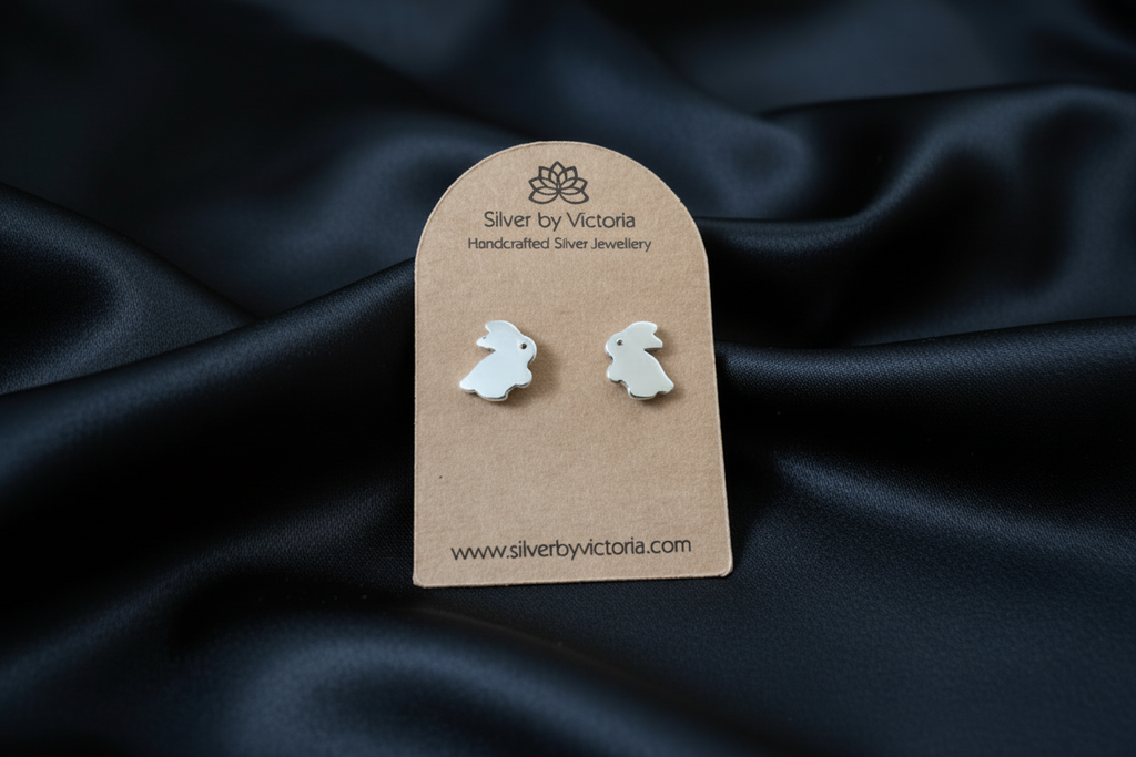 Rabbit Stud Earrings