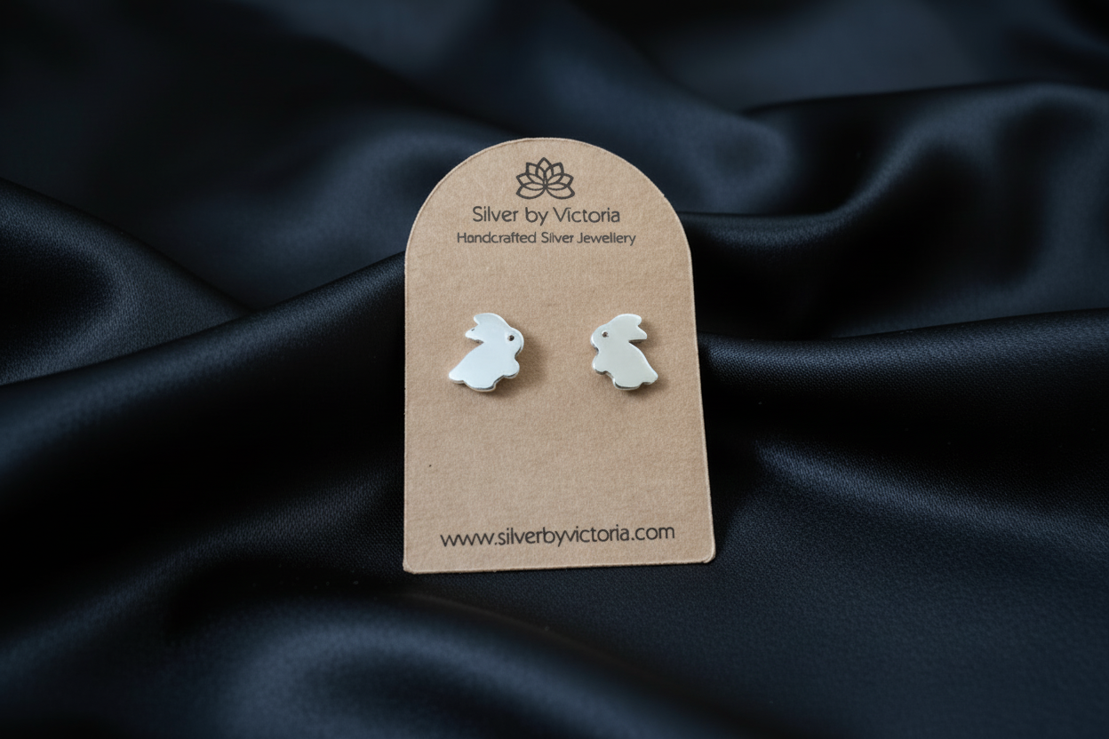 Rabbit Stud Earrings