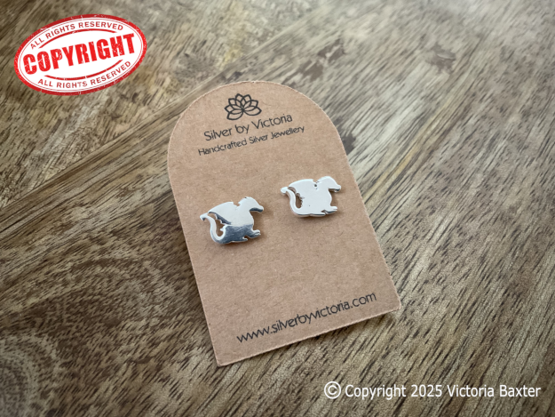 Dragon Stud Earrings