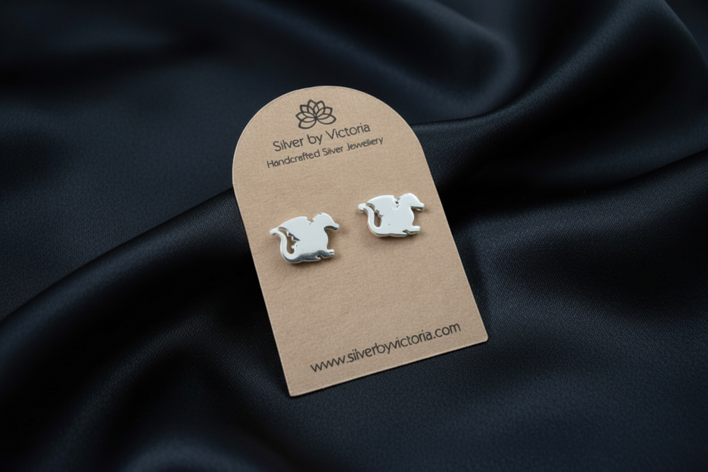 Dragon Stud Earrings