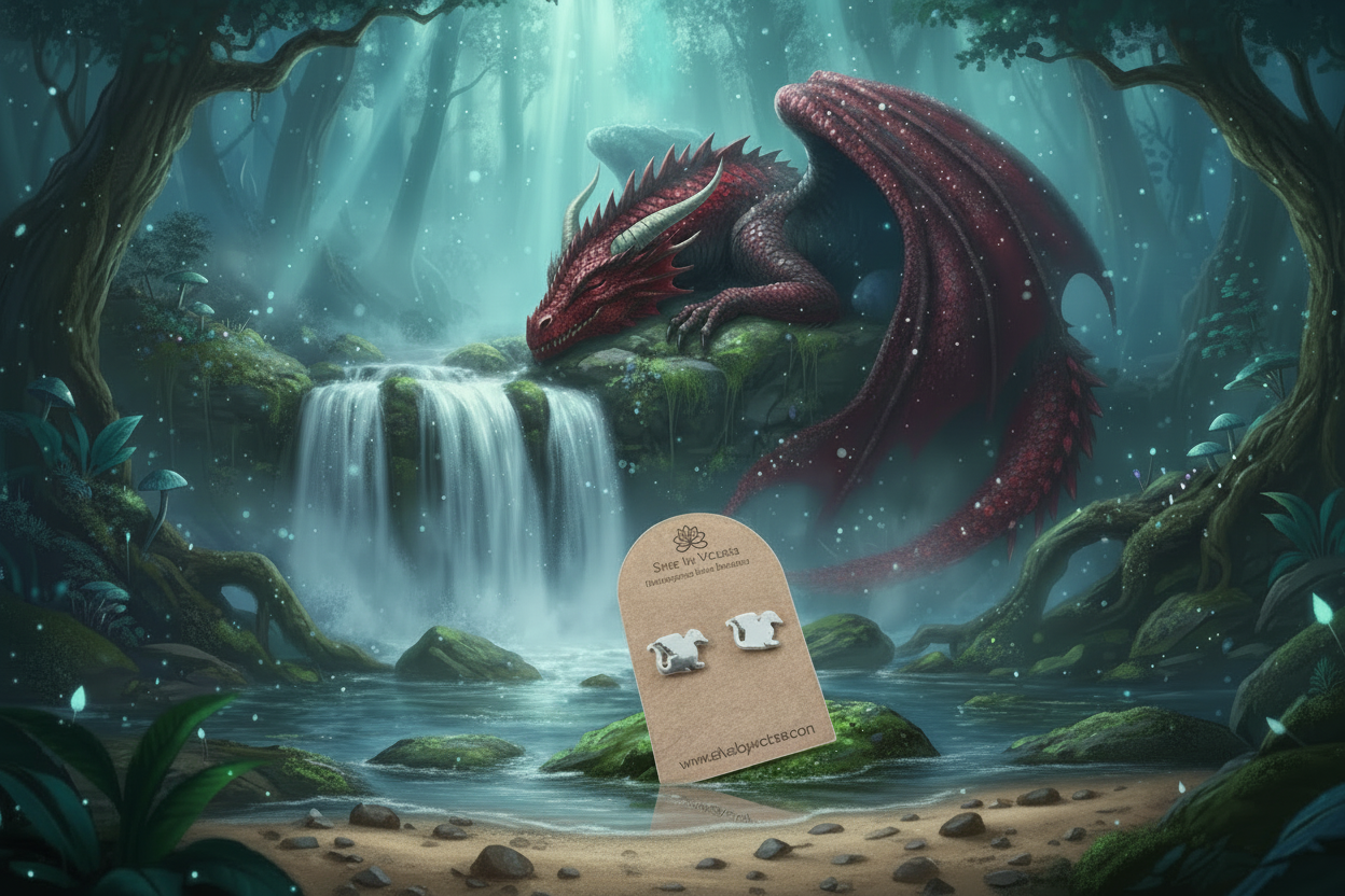 Dragon Stud Earrings