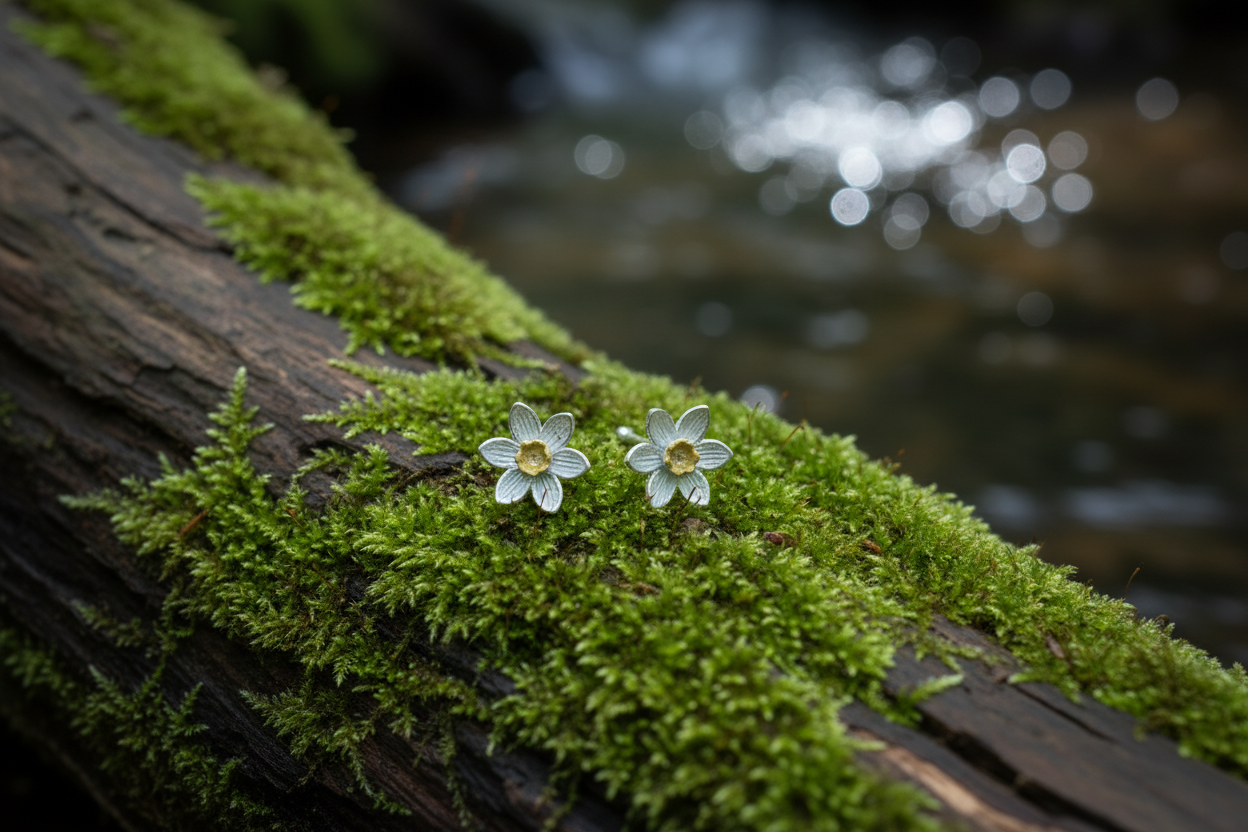 Daffodil Stud Earrings