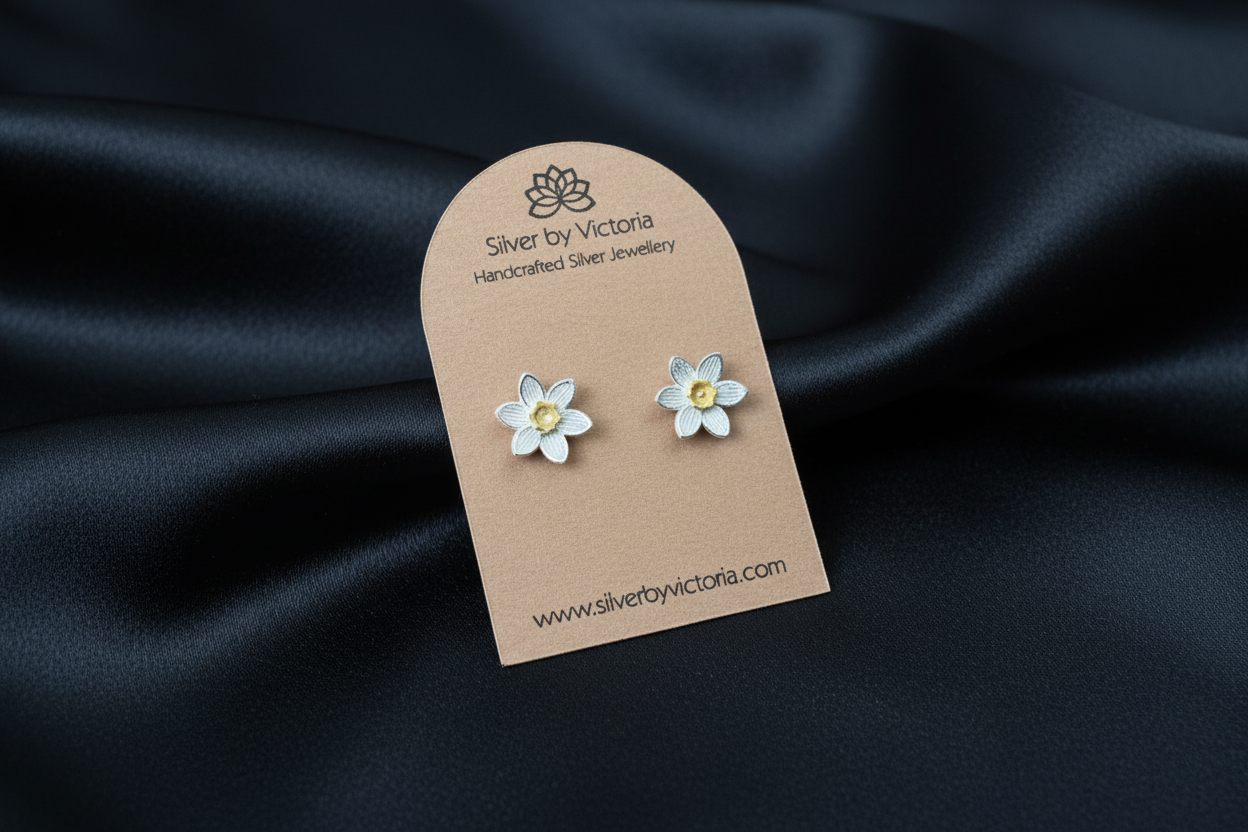 Daffodil Stud Earrings