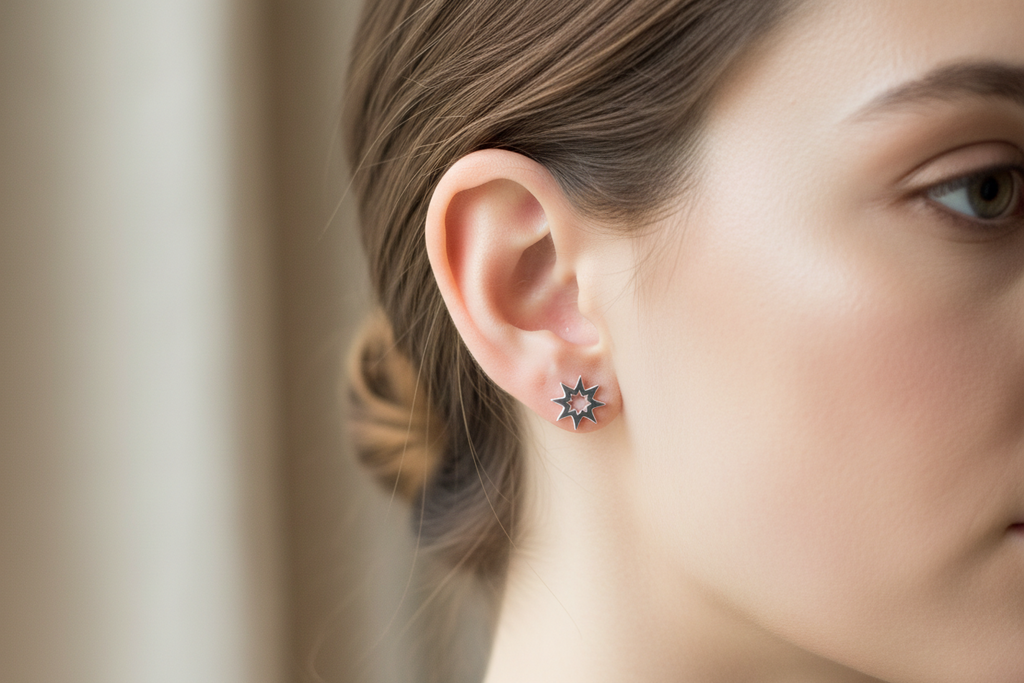 Sun Stud Earrings