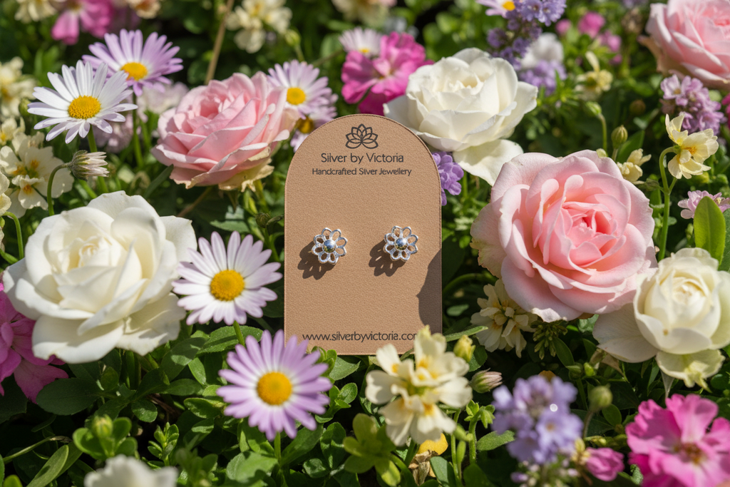 Flower Stud Earrings