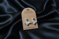 Bee Stud Dangle Earrings