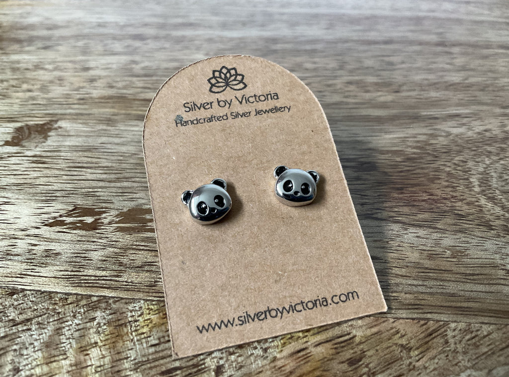 Panda Stud Earrings