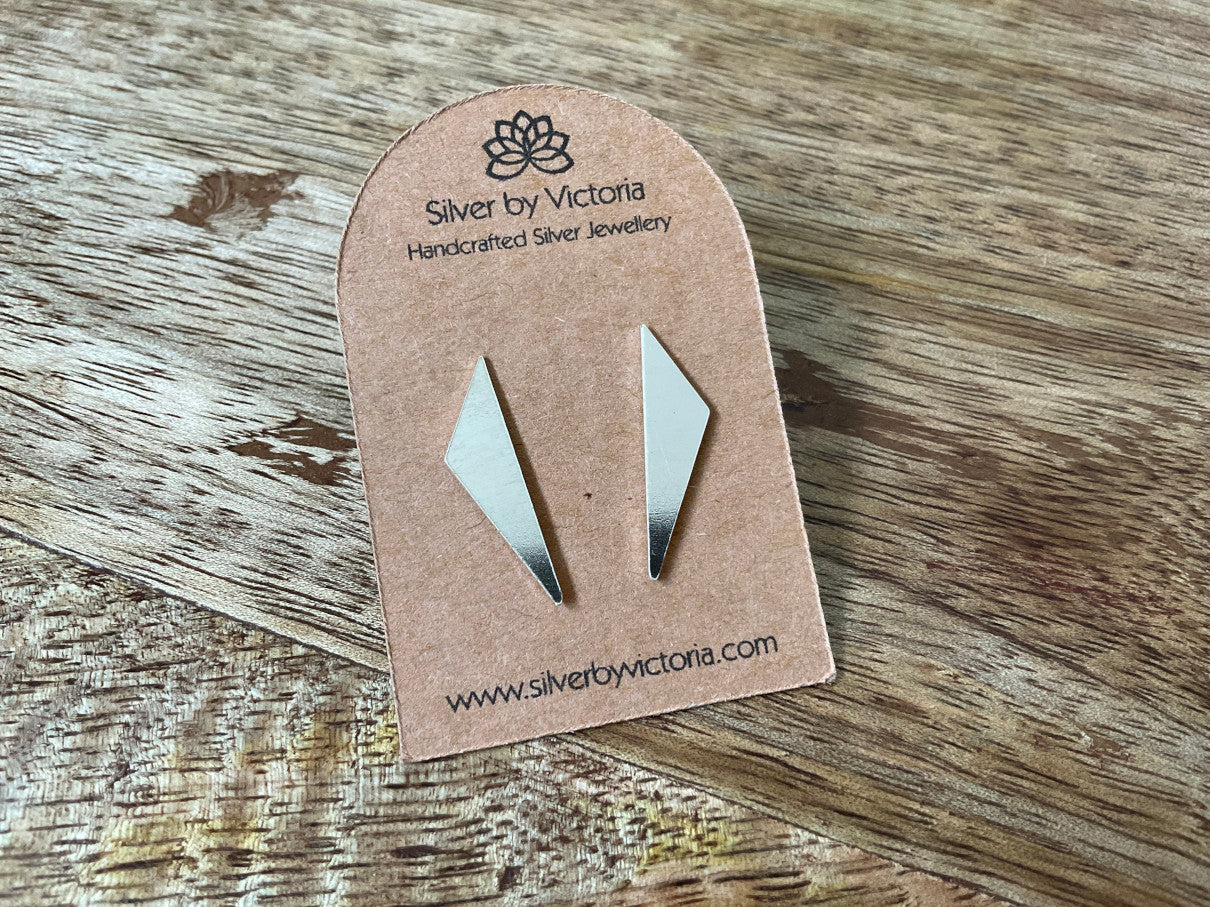 Triangle Stud Earrings
