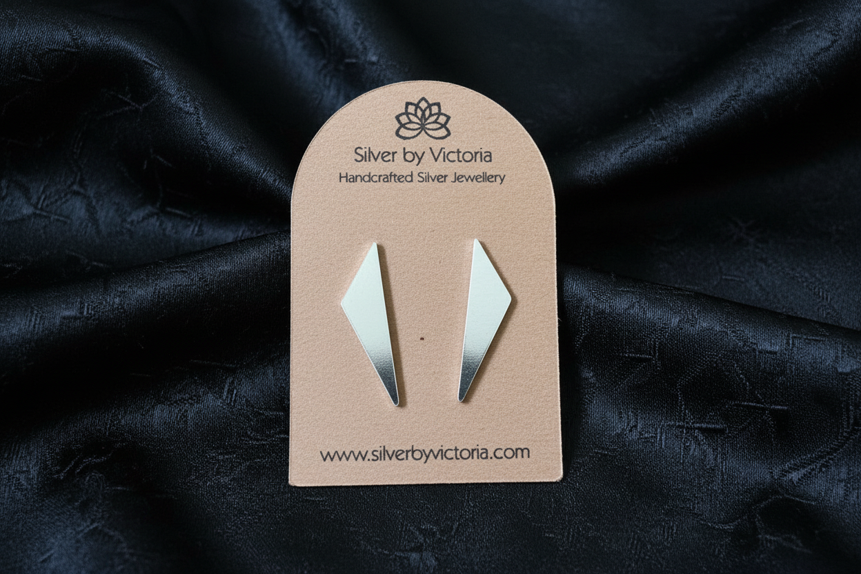 Triangle Stud Earrings