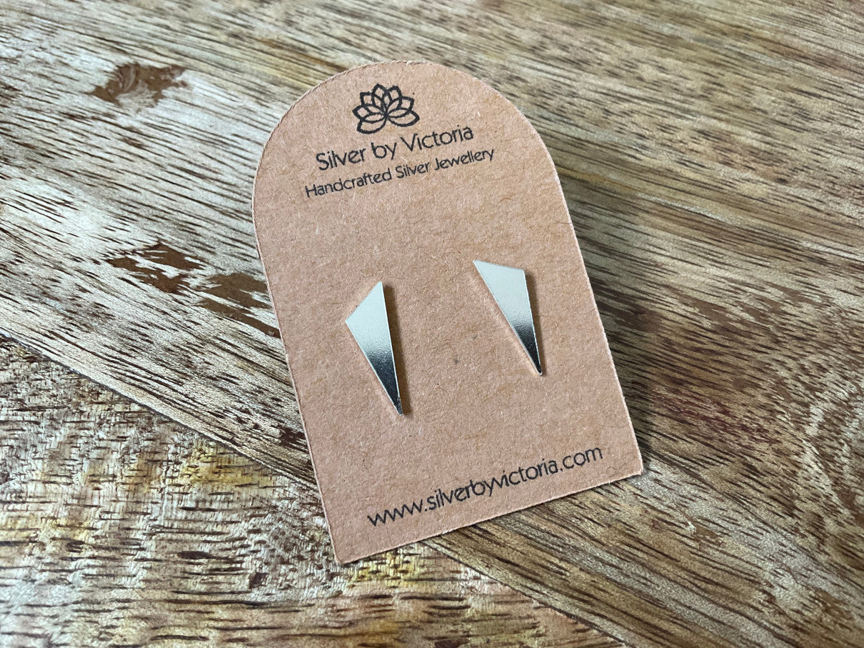 Triangle Stud Earrings